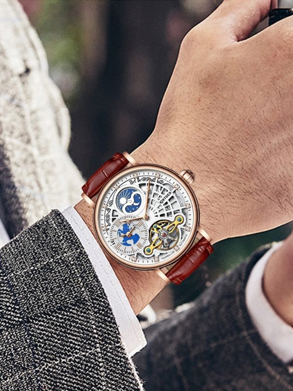 Automatic Hollow Mechanical Star Men's Watch