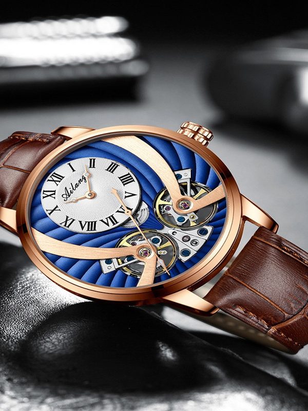 New Men's Automatic Hollow Mechanical Watch