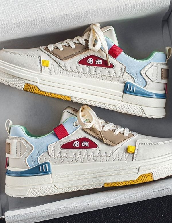 Spring New National Trendy Style Sports White Shoes Student Versatile Casual Sneakers