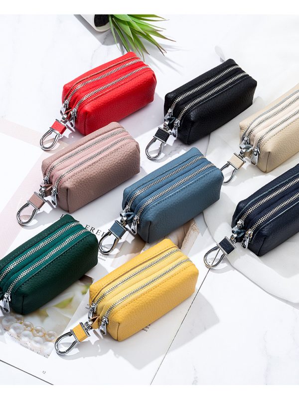 Large Capacity Key Case Double-layer Soft Men's Multifunctional Coin Purse