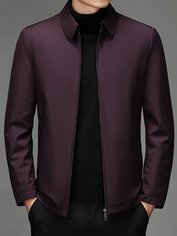 Men's Warm Thick Down Jacket Young And Middle-aged