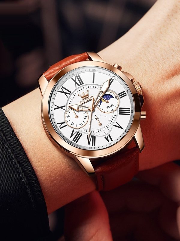 Multi-functional Sports Quartz Waterproof Men's Watch