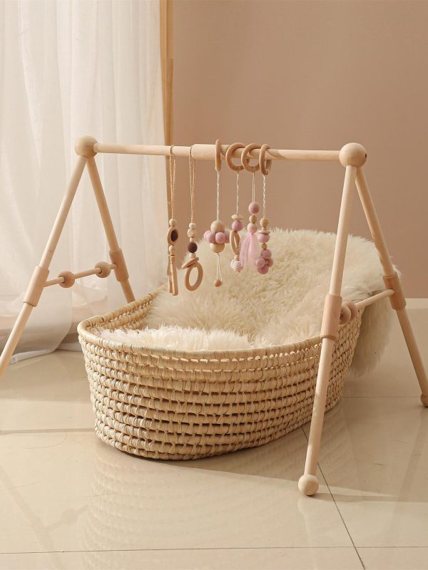 Newborn Baby Crib Fitness Rack
