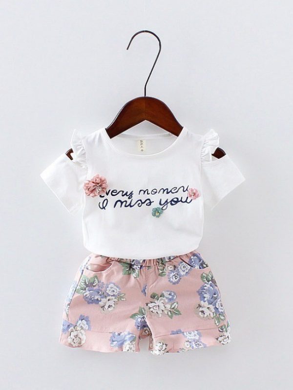 Summer Baby Short-sleeved Kid's Suit
