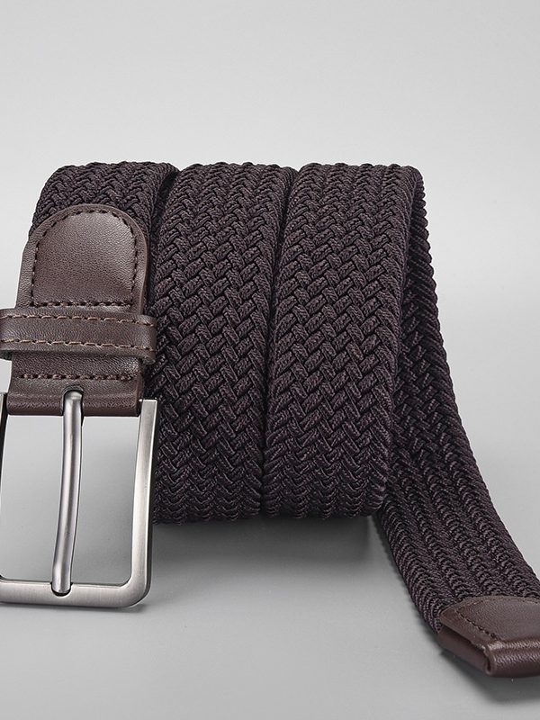 Men's And Teenagers' Knitted Belts Fashionable
