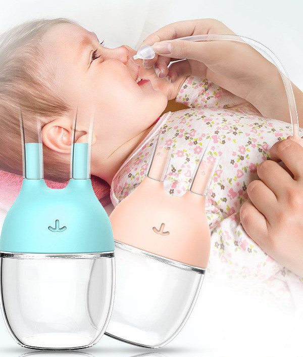 Convenient Baby Safe Nose Cleaner Vacuum Suction Nasal Mucus Runny Aspirator Inhale Baby Kids Healthy Care Stuff