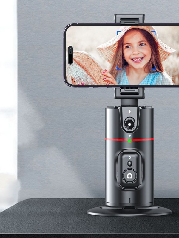 360 Degree Intelligent AI Facial Recognition Tracking And Tracking Stabilizer