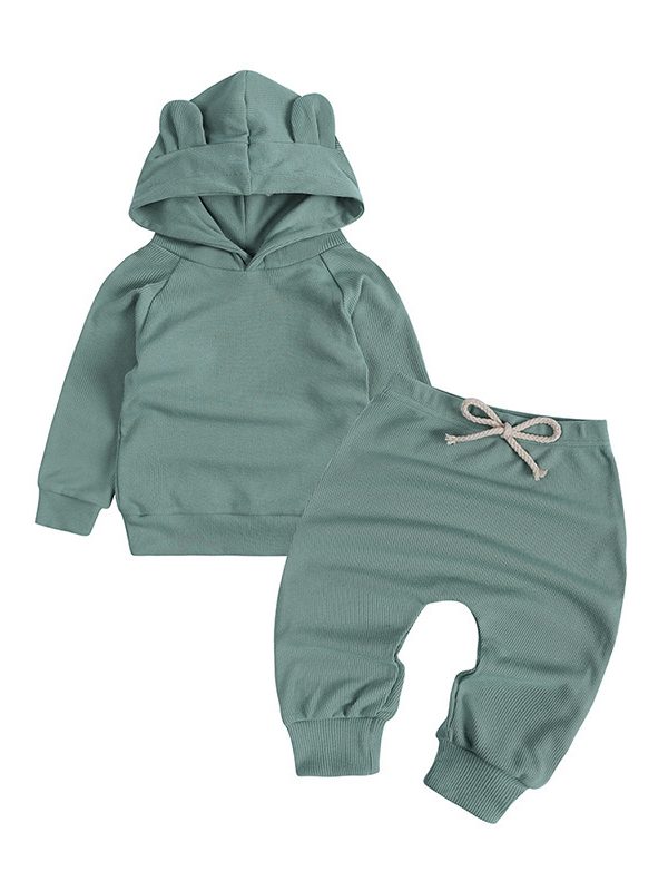 طقم بنطلون وكنزة بغطاء رأس للبنات من هارلان، متوفر في أوروبا وأمريكا