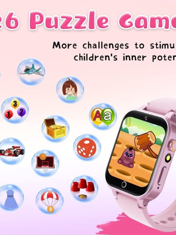 X33 Multi-language Play Music Recording Alarm Clock Game Smart Watch