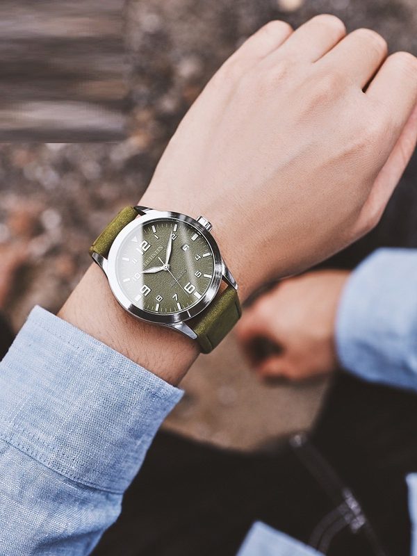 Casual Business Retro Leather Automatic Mechanical Watch