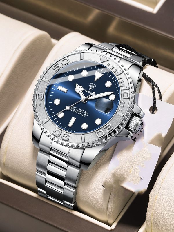 Waterproof Luminous Men's Watch Fashion Quartz