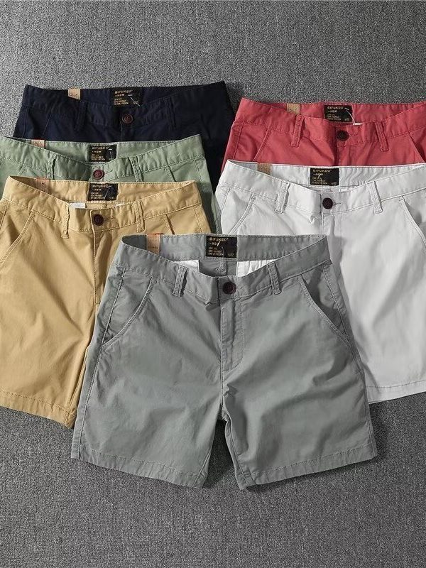 Solid Color Men's Casual Pants